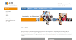 Desktop Screenshot of dipf.de