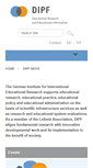 Mobile Screenshot of dipf.de